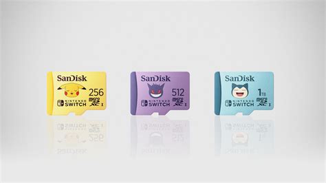 SanDisk Pokémon microSD Cards For Nintendo Switch: For Fans Of Pokémon