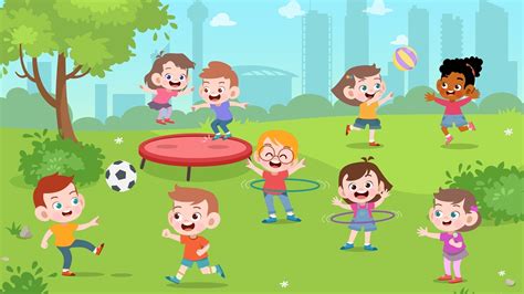 Kids Playing Outdoor Games