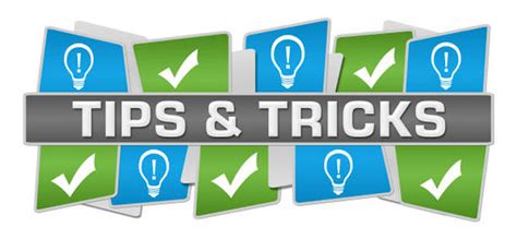 TIPS AND RULES OF THUMB