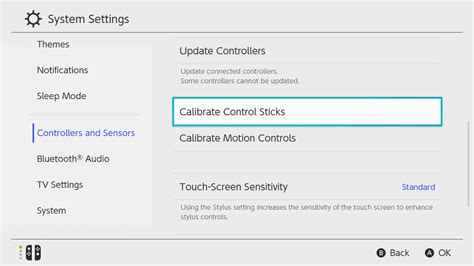 [Switch] How do I calibrate the control sticks? | Q&amp;A | Support | Nintendo