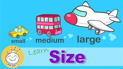 Learn Sizes - Small Medium Large | Sizes for Kids - YouTube