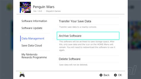 How To Delete Nintendo Switch Games - Archive To Clear Storage Space ...