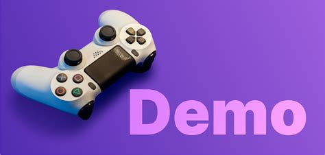 How to Make a Game Demo?