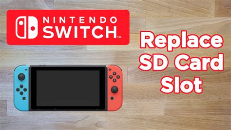 Nintendo Switch - How to Replace SD Card Slot - YouTube