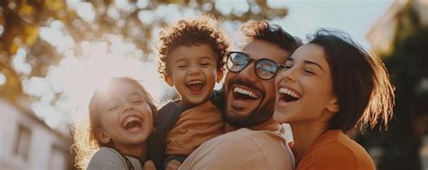 Premium Photo | Happy family having fun smiling and laughing together ...