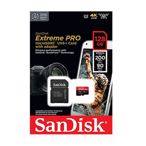 کارت حافظه سندیسک SanDisk Extreme microSD Card 128GB | فرانگاه