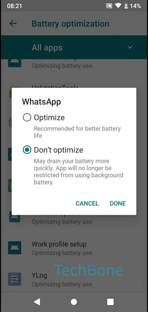 How to Enable or Disable Battery Optimization - Android Manual | TechBone