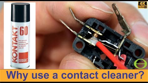Why use a contact cleaner? How to use a contact cleaner. - YouTube