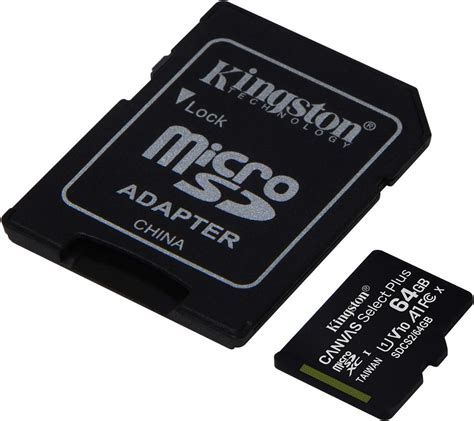 Buy Kingston Canvas 64GB Class 10 MicroSD Card Online | ElectroCity.ie