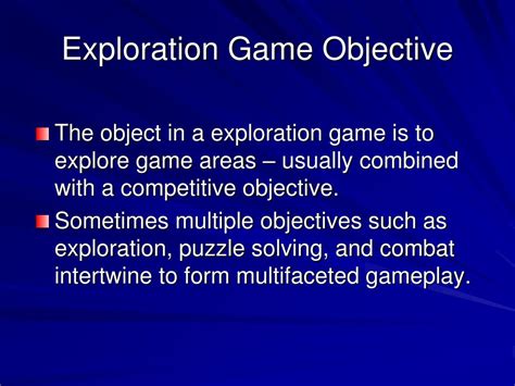PPT - Game Objectives PowerPoint Presentation, free download - ID:2780631