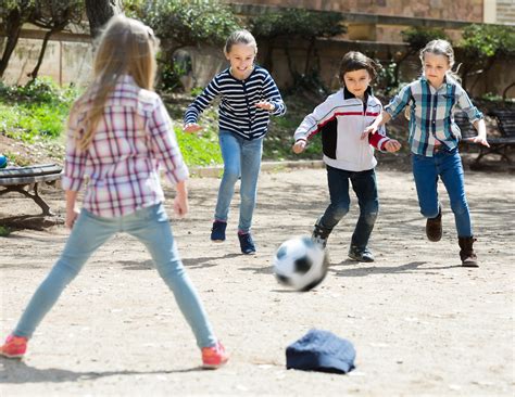 Kids Playing Outside
