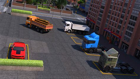 truck parking game on Behance