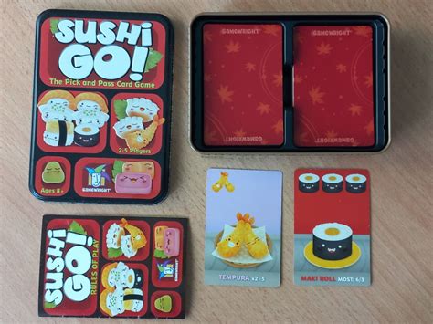 Sushi Go! card game, Hobbies &amp; Toys, Toys &amp; Games on Carousell