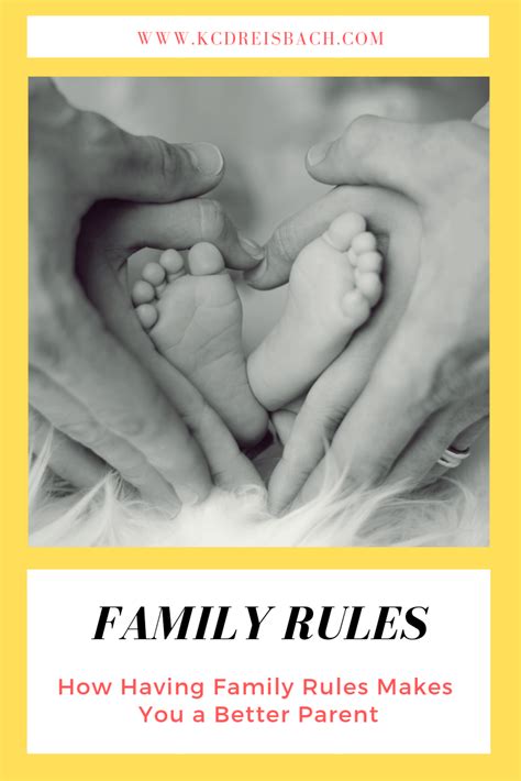Family Rules: The Cornerstone to Parental Consistency, family rules for ...