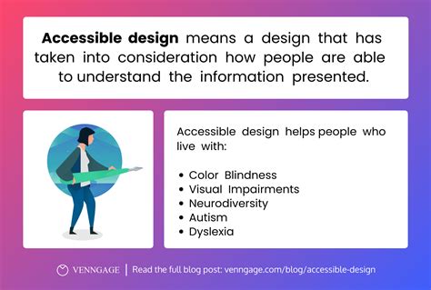 How to Create Accessible Designs [Tips + Examples] - Venngage