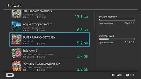 How do I optimize Nintendo Switch storage for a growing game library?