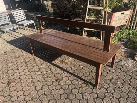 Bank massiv Eiche, top Zustand, Doppelbank (Gebraucht) in Malters für ...