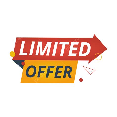Limited Time Offer Png Price Tag Sales Vector Hd PNG Images, Sale And