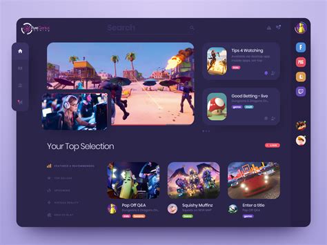 Game Dashboard by uixNinja on Dribbble Dashboard Design, Dashboard ...