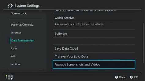 How to Use Data Management to Free Space on Your Nintendo Switch