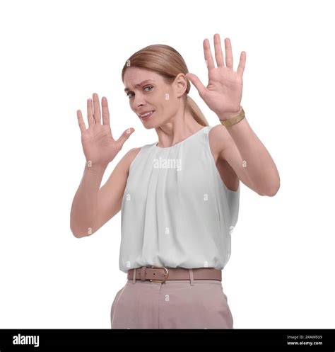 Avoiding person hi-res stock photography and images - Alamy