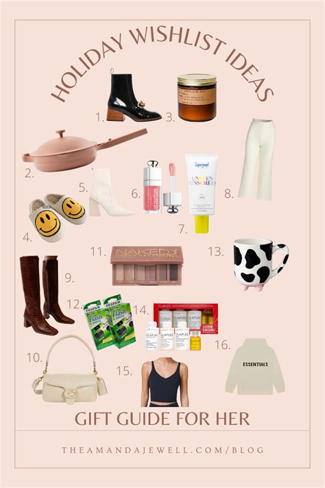 Christmas Wishlist Ideas | Gift Guide for Her — Amanda Jewell