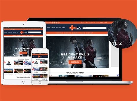 Best Game Keys - Caron Web Design