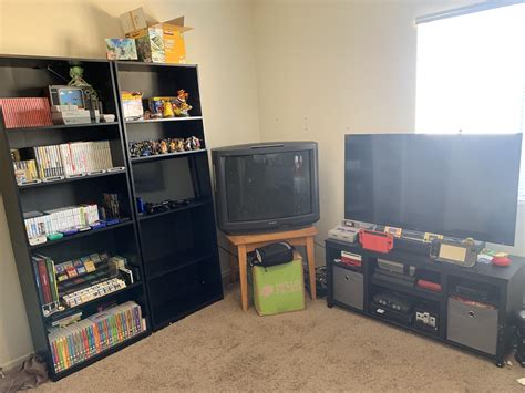 I have organized my collection and setup, don’t worry about the stacked ...