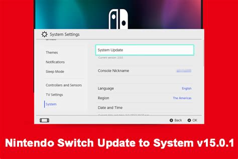 Nintendo Switch Update to System v15.0.1: Here’s a Full Guide
