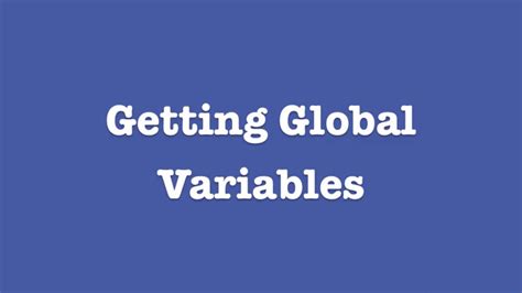 Global vs Local Variables (App Inventor 2)