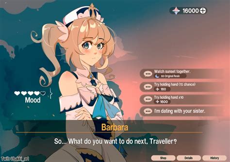 Dating Sim f2p gacha model mock up : r/Genshin_Impact