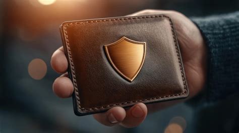 Secure Digital Wallet Icon with Shield Protecting Your Online Finances ...