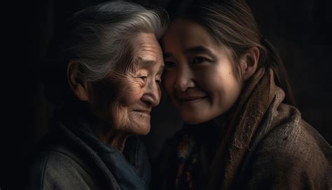 Free Photo | Multi generation family embracing in joyful togetherness ...