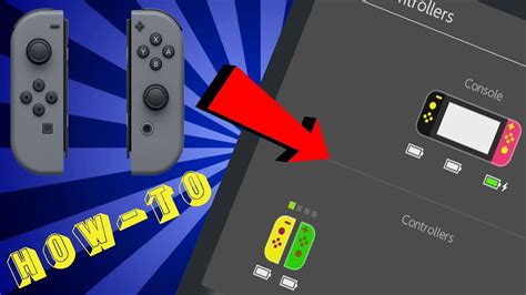 HOW TO Change Joy Con Color on Nintendo Switch - YouTube