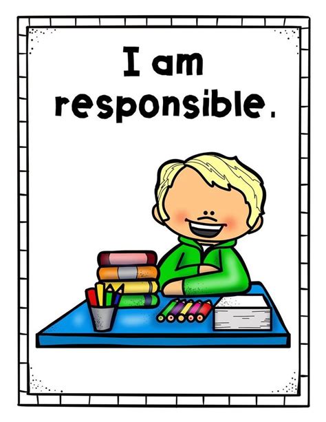 Kids Being Responsible Clipart