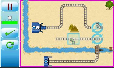 Simplified tutorial map. The goal of the game is to create a path ...