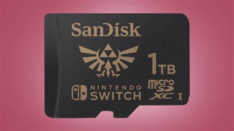 With this Nintendo Switch microSD card, you won't have to delete games ...