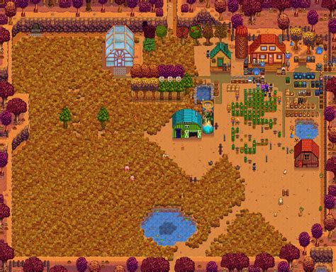 The average multiplayer farm design : r/StardewValley