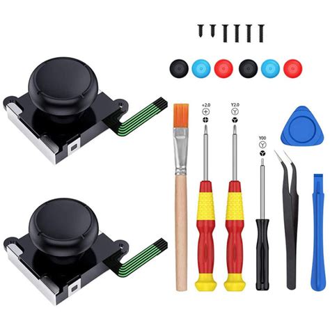 3D Joycon Joystick Replacement,Analog Thumb Stick Joy Con Repair Kit ...