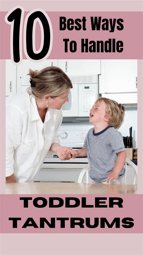 How to handle toddler tantrums calmly & effectively?