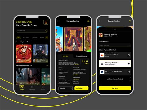 Game Store Mobile App Design by Athik Foisal on Dribbble