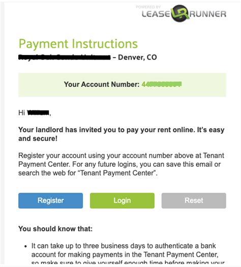 Tenant’s Setup Process for Online Payments – LeaseRunner.com