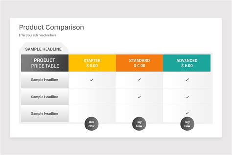 Comparison Powerpoint Template