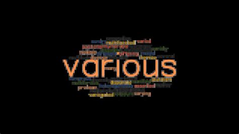 Various Forms Synonym at Carlos Snyder blog