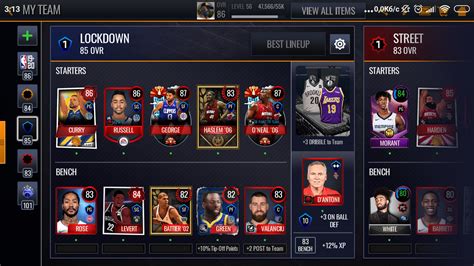 F2P team : r/NBALive_Mobile