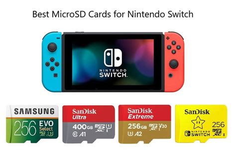 What’s the best microSD card for Switch storage to play more games?