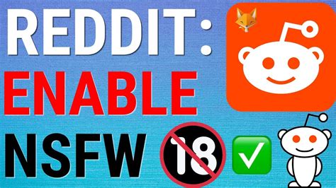 How To Enable NSFW Content On Reddit App - YouTube