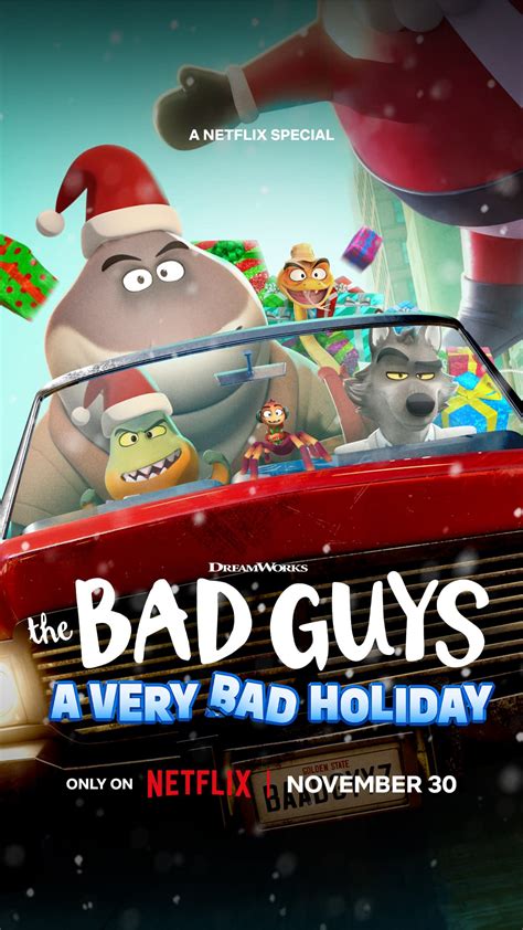 The Bad Guys: A Very Bad Holiday - Key Art, Trailer, &amp; Images Released