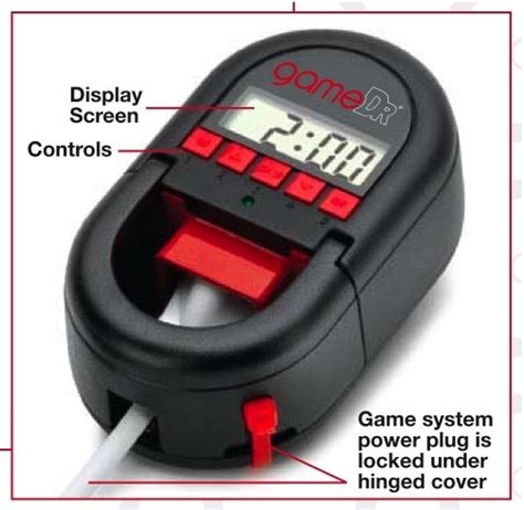 GameDr Video Game Timer limits kids' gaming time