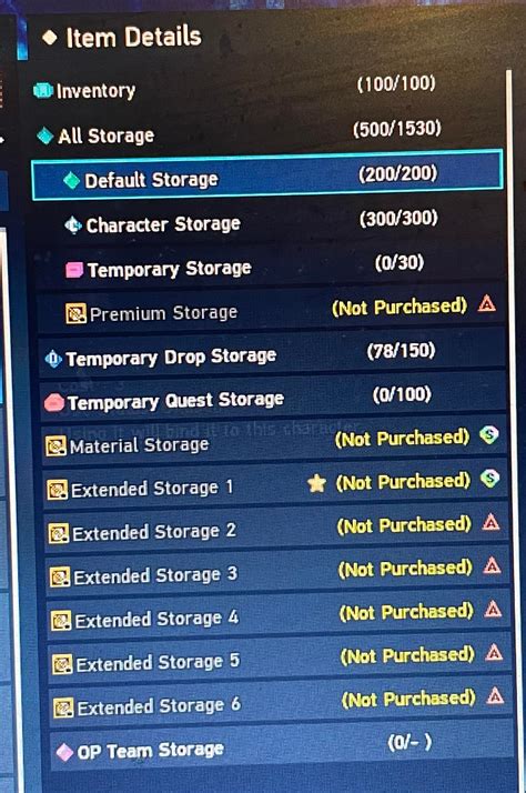 Any advice for storage management (F2P based if possible) : r/PSO2